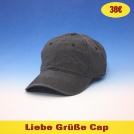 Liebe Grüße Cap zu kaufen auf www.meinelieblingswebsite.de 
